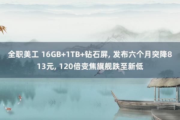 全职美工 16GB+1TB+钻石屏, 发布六个月突降813元, 120倍变焦旗舰跌至新低